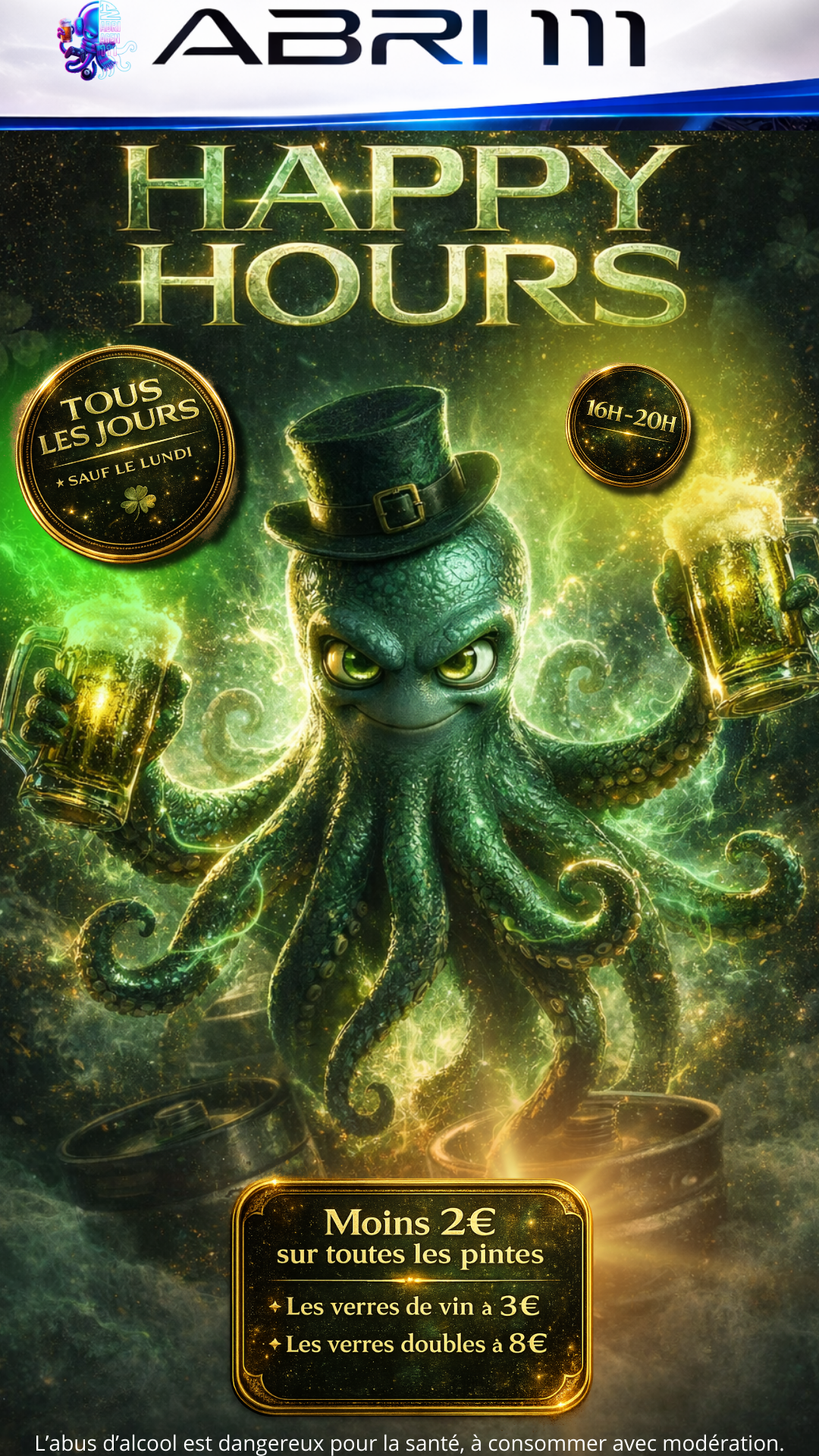 Happy Hours Abri 111