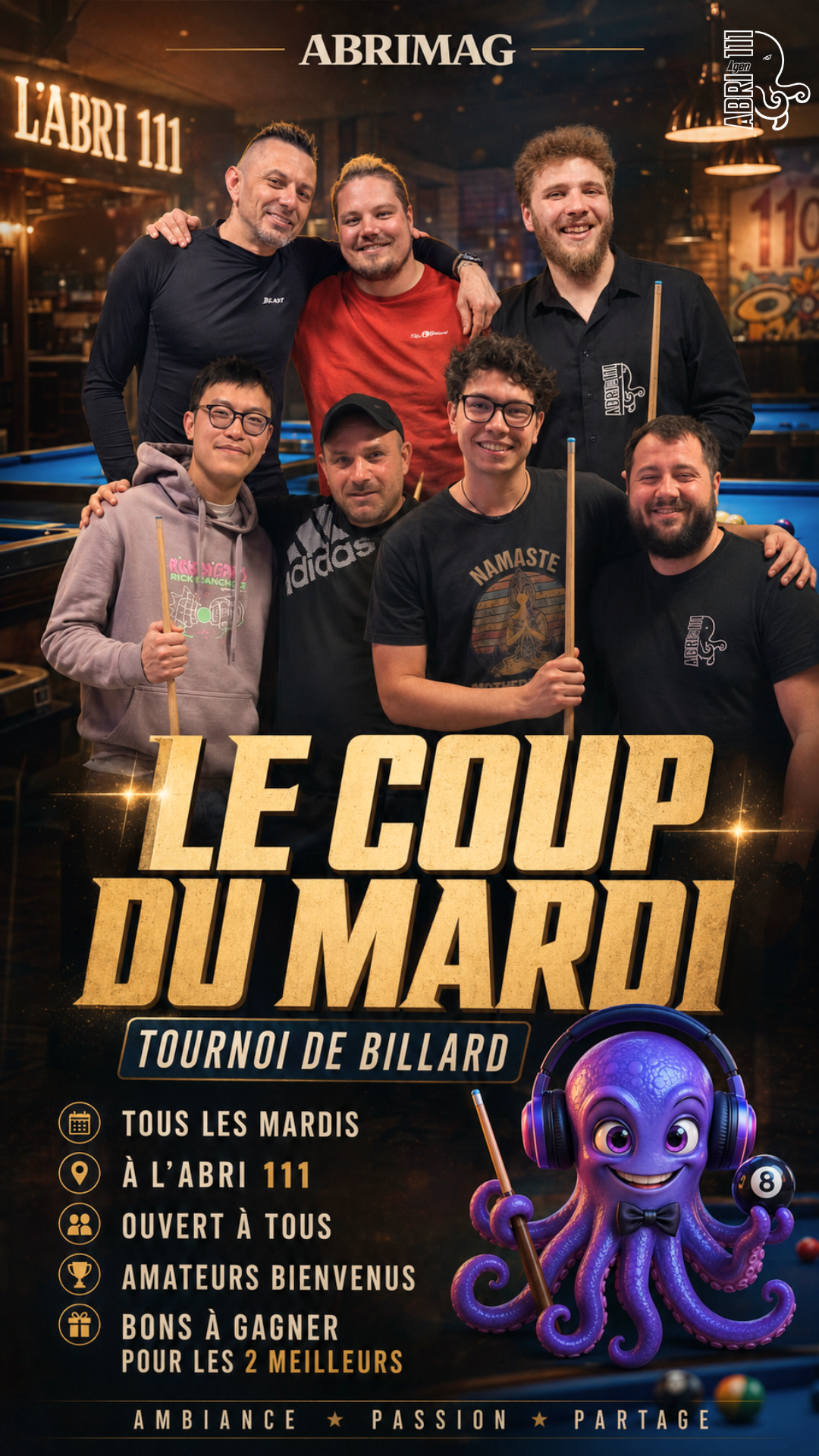 tournoi billard agen